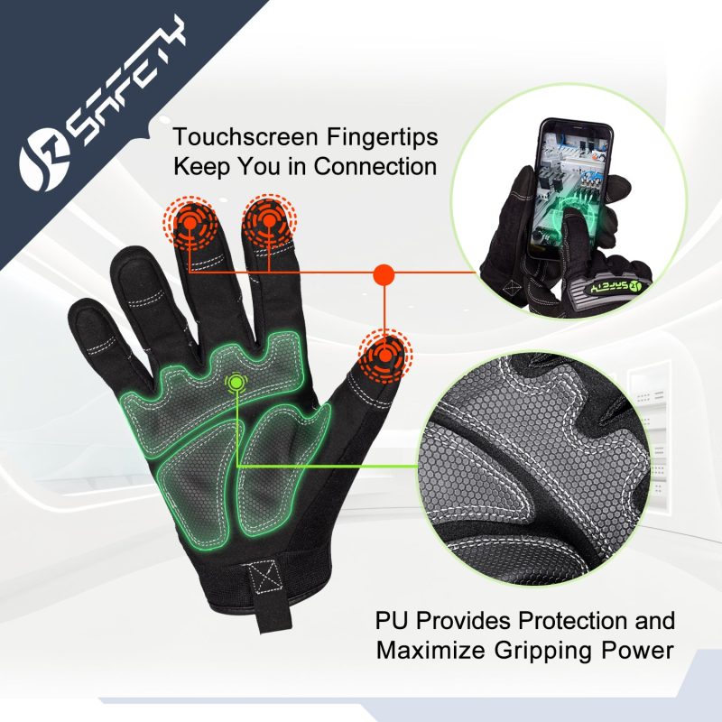 jksafetyguantesdetrabajoworkglovestprglovesmenwomenutilityprotectiveworkglovesmechanicglovesperformancefitgloves 4