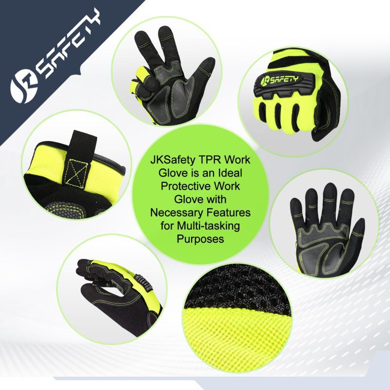 jksafetyguantesdetrabajoworkglovestprglovesmenwomenyellowutilityprotectiveworkglovesmechanicglovesperformancefitgloves 6