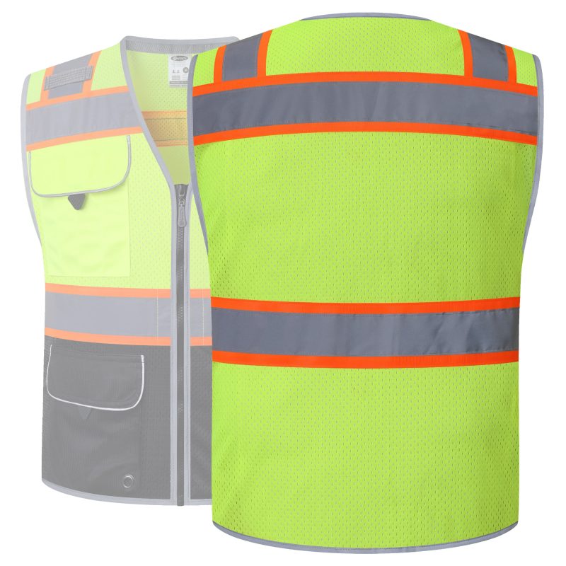 jksafetyhivisreflectivesafetyvestmeshfabricoshaworkutilityformenwomenyellow 2 ce21ad20 985f 44b0 94a1 10a9afe71c5a