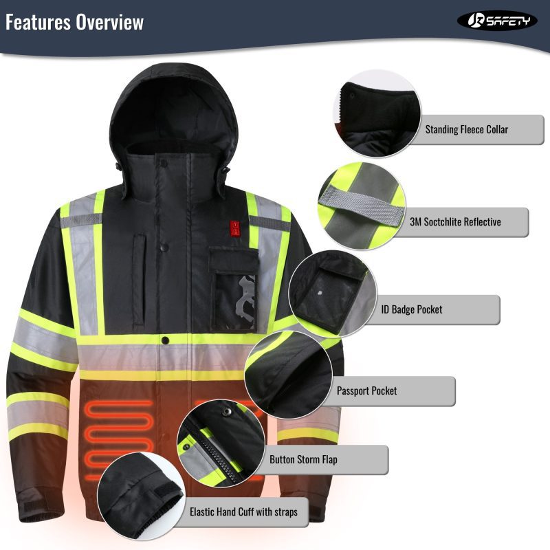 jksafetyhvheatedreflectivesafetyjacketforwinter5heatedzonespoweredjacketincoldweatherwarmcomfortable 4